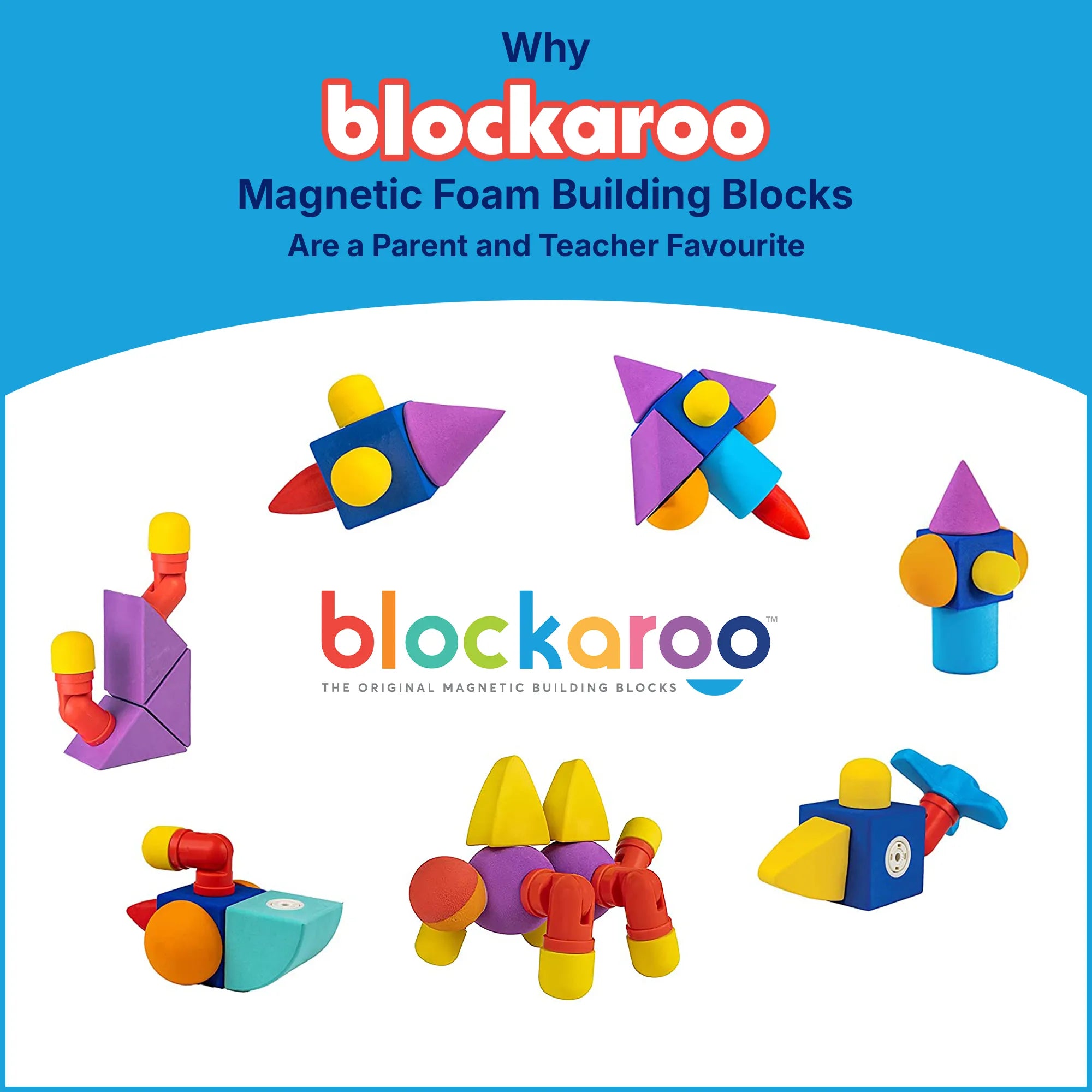 Why Blockaroo Magnetic Foam Building Blocks Are a Parent and Teacher ...