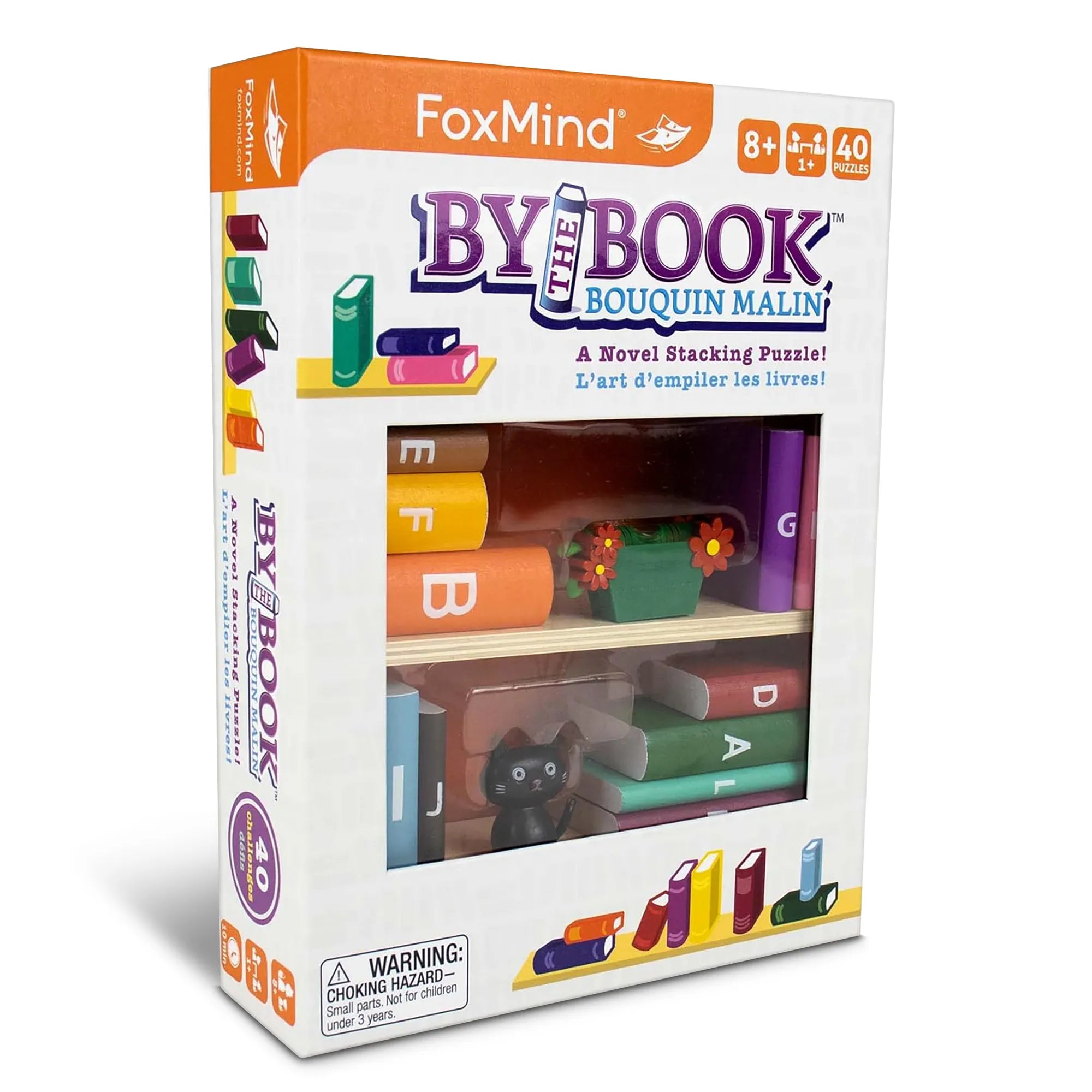 By The Book - The Award-Winning Balancing Bookshelf Game - Age 8+ - Brown's Hobby & Game