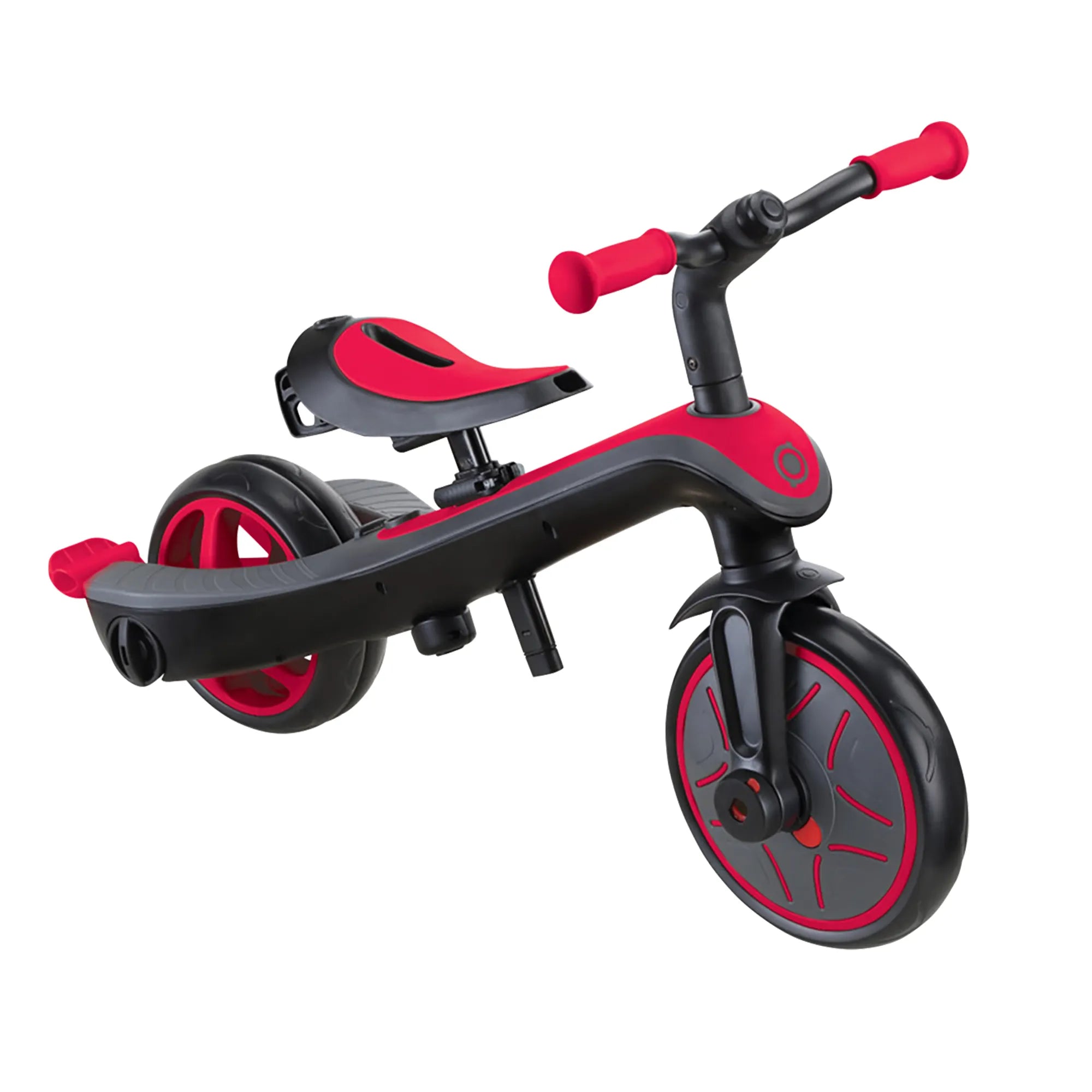 Explorer Trike 4 in 1 Balance Bike Mode Learning Bike New Model New Red Colour Front Right View