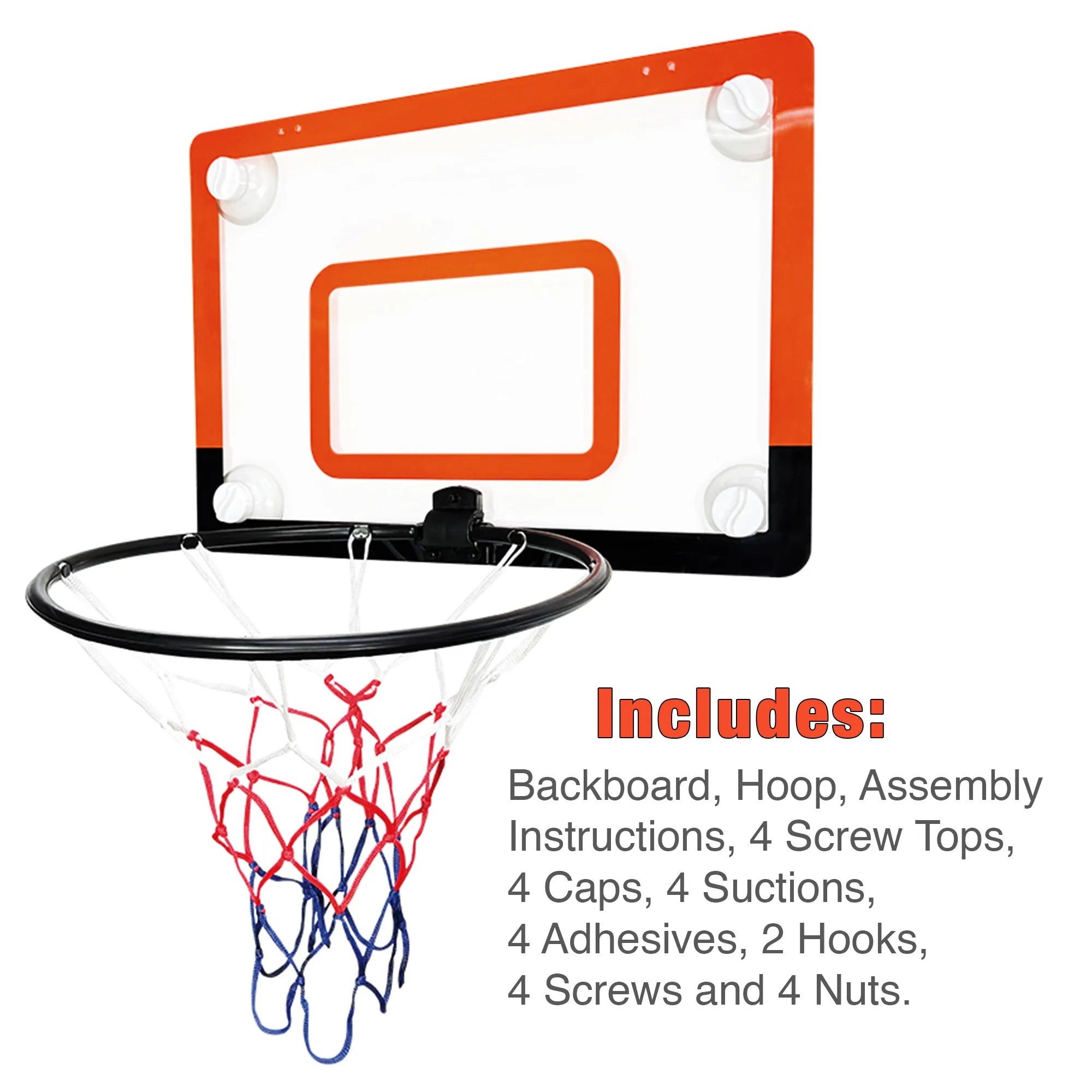 The Incredible B-Ball Hoop – Indoor Fun for Everyone! - 14" Hoop - Ages 8-Adult - Brown's Hobby & Game