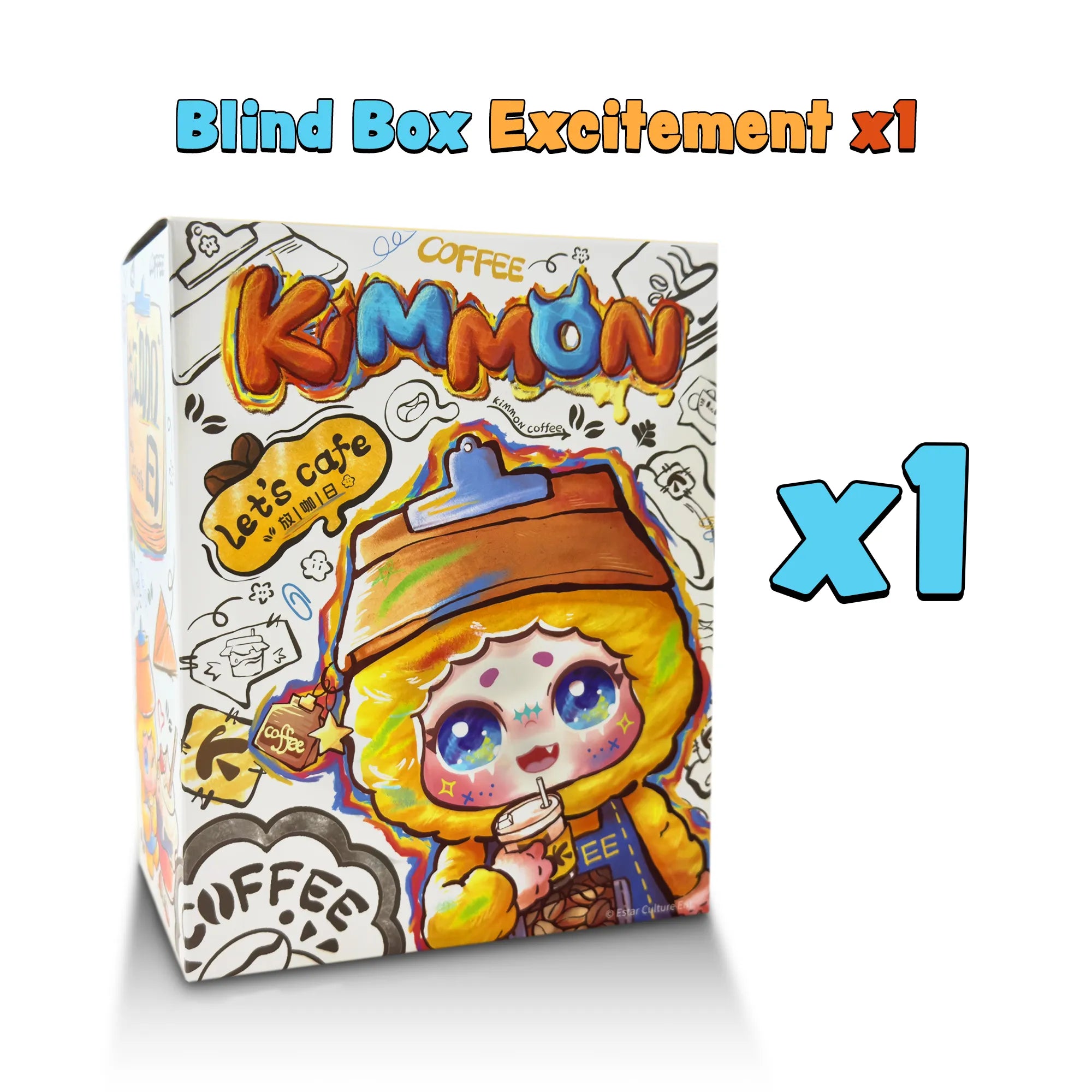 Kimmon Let’s Cafe - Limited Edition Blind Box Plush Collectibles - Kawaii Culture Cuteness