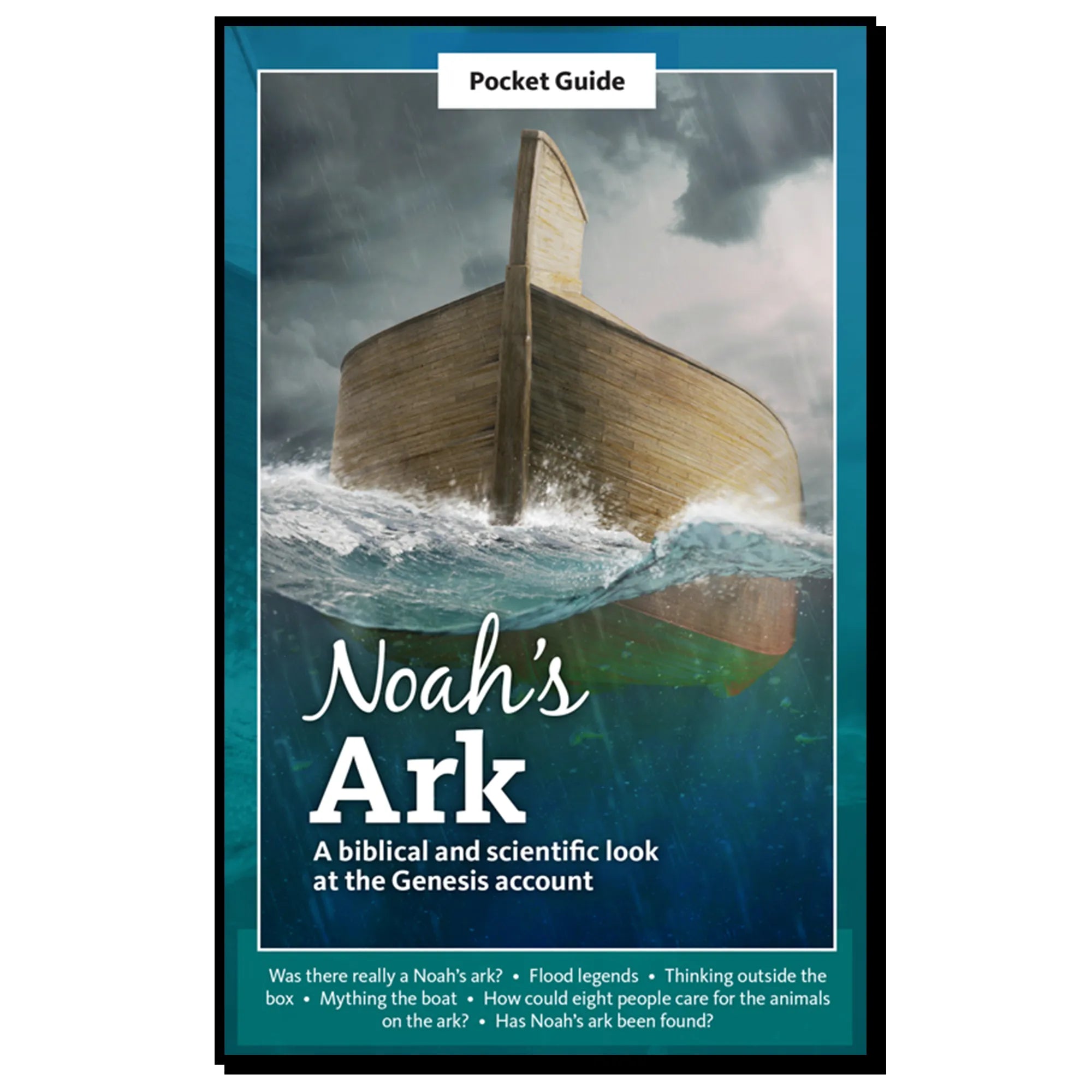 5 Book Pocket Guide Bible Science Series - The Global Flood, Noah’s Ark, The Tower of Babel, & More - Brown's Hobby & Game