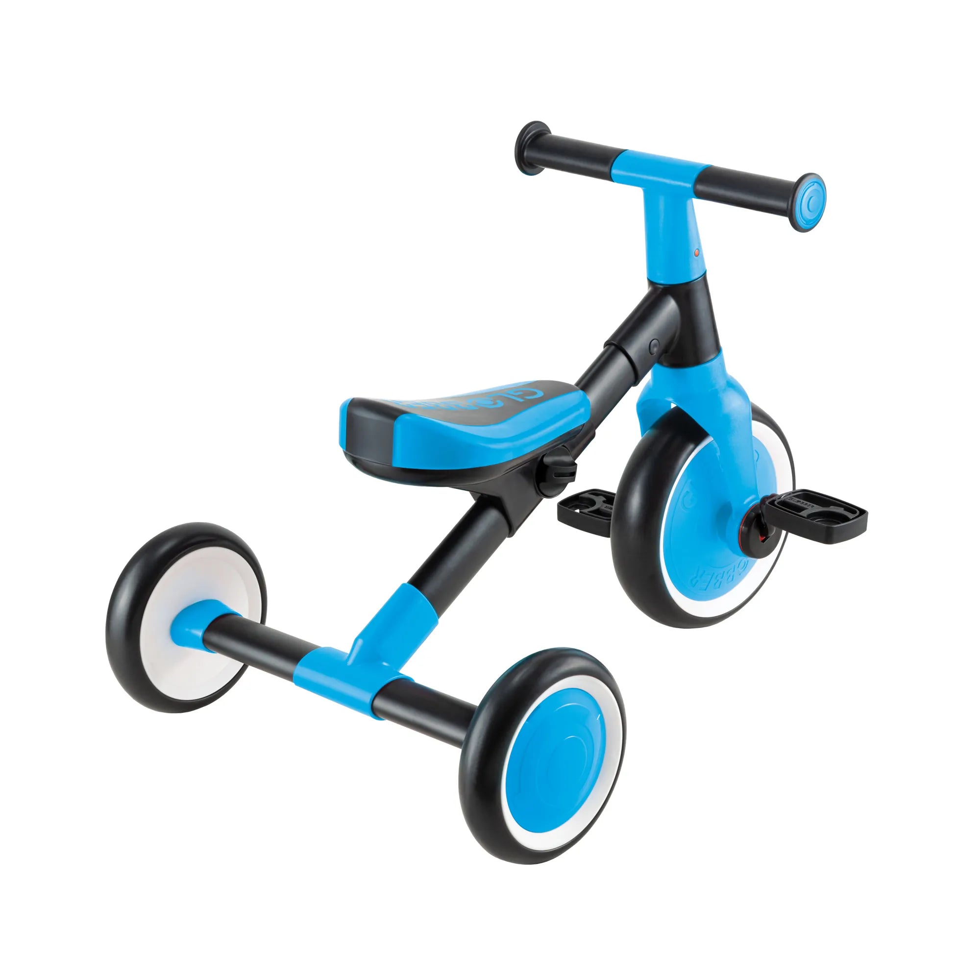 Globber Learning Trike 2-in-1 - Sky Blue - Ages 12m-3yrs - Brown's Hobby & Game