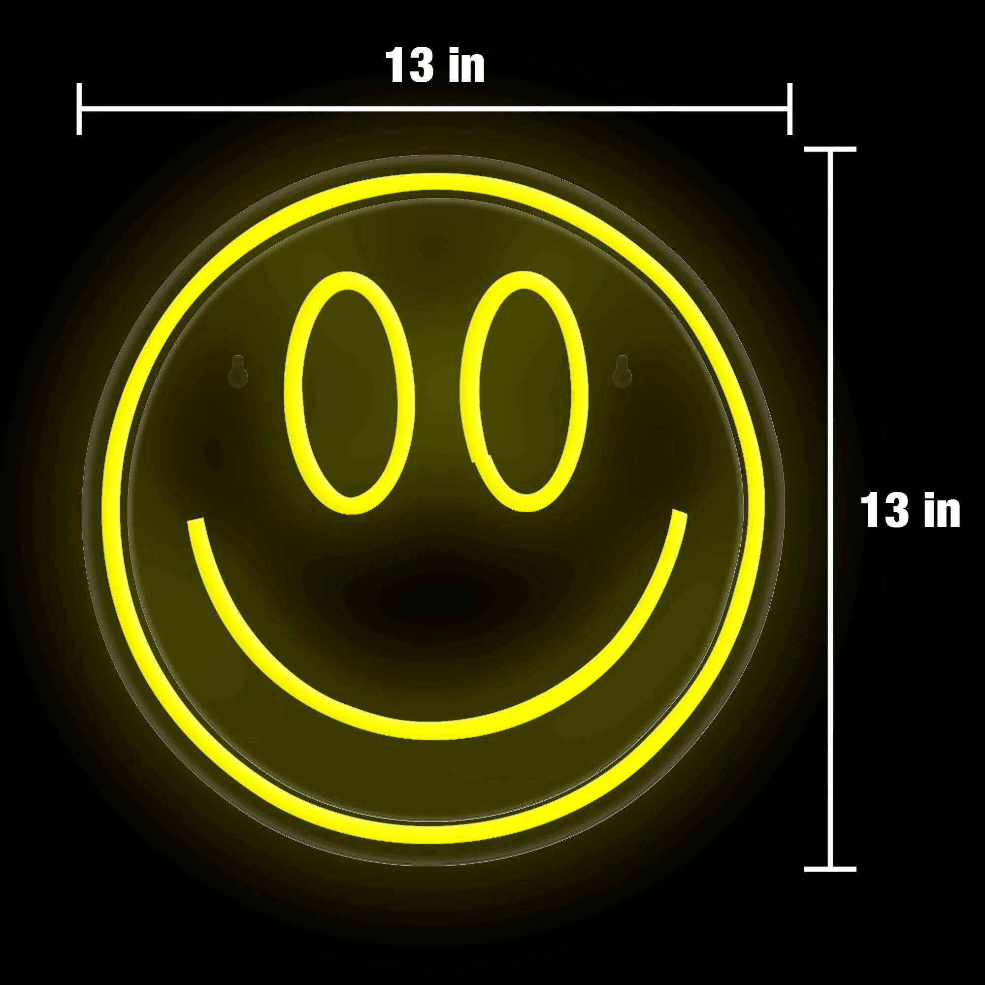 Smiley Face LED Neon Light Wall Sign - Age 8+ - Brown's Hobby & Game