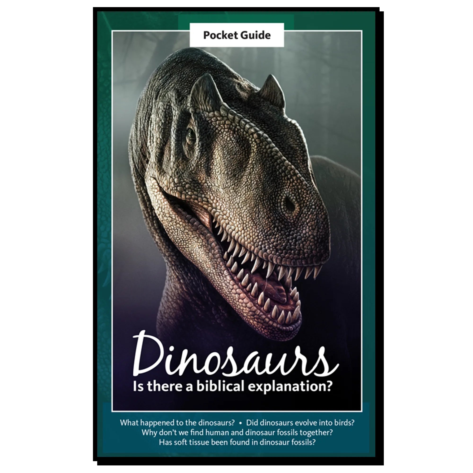 Dinosaurs, Is There a Biblical Explanation, Cover Image, Answers in Genesis.