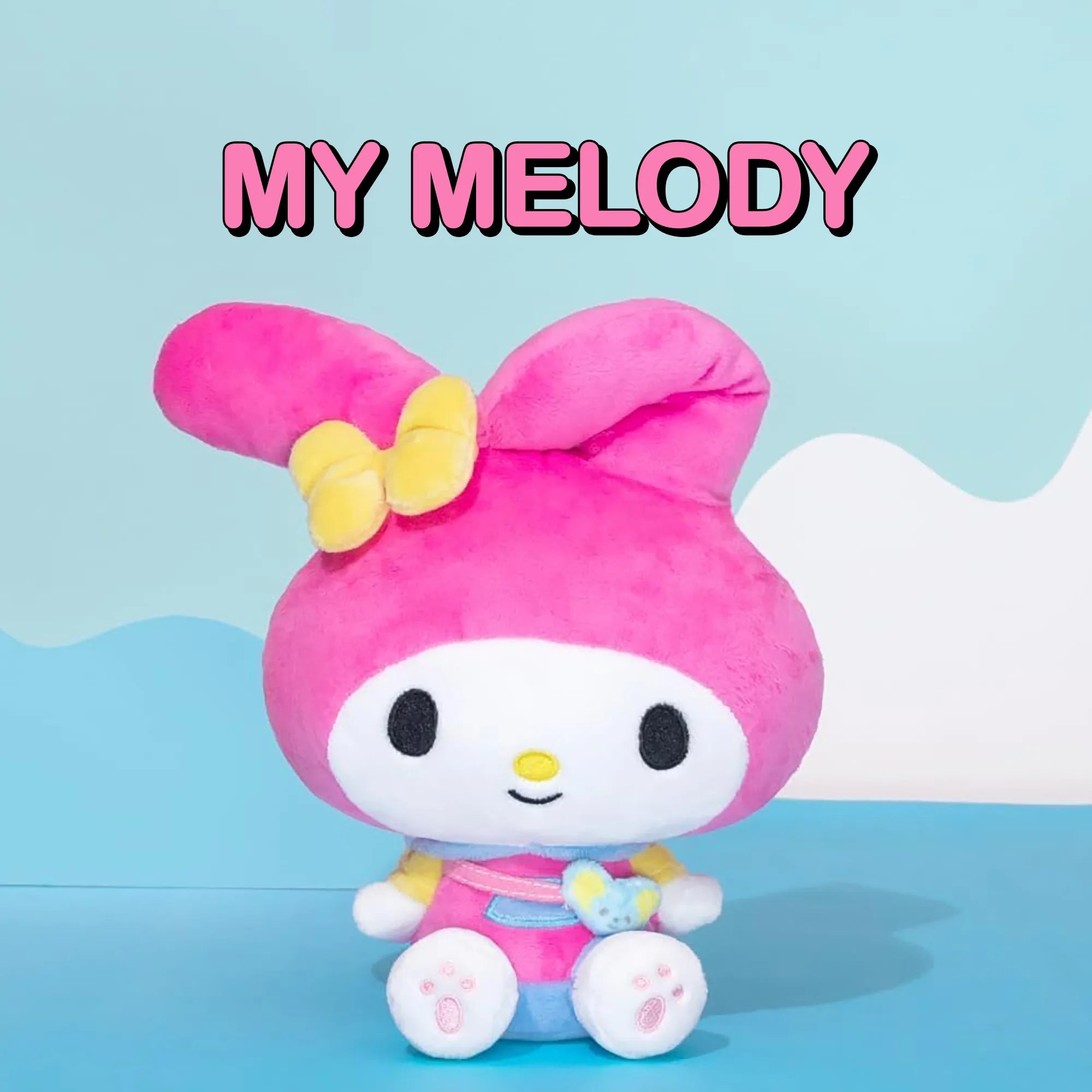 Hello Kitty and Friends 8" Plush Collectibles - My Melody - Ages 6-Adult - Brown's Hobby & Game