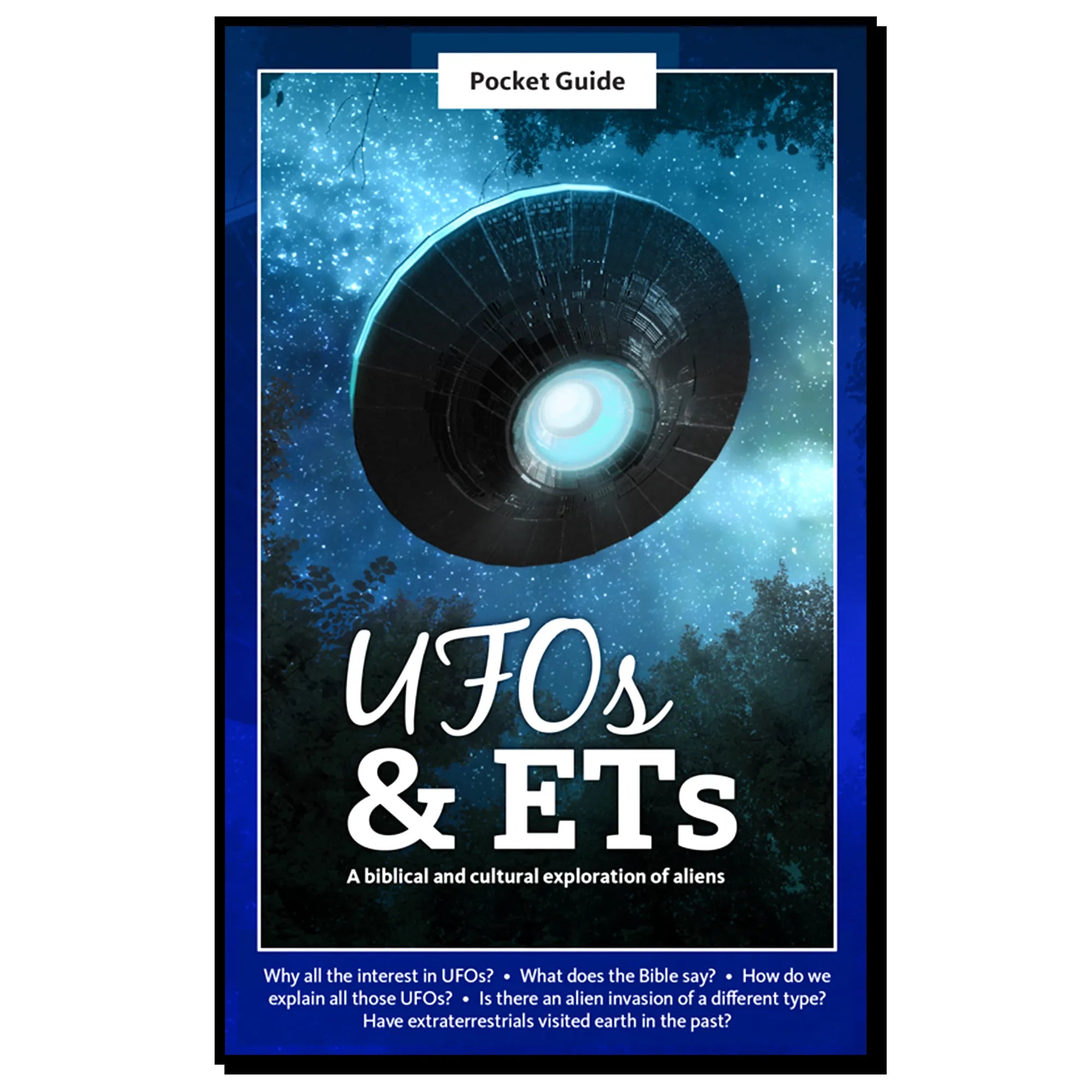 Pocket Guide - UFOs & ETs: A Biblical and Cultural Exploration of Aliens - 96 Pages - Brown's Hobby & Game