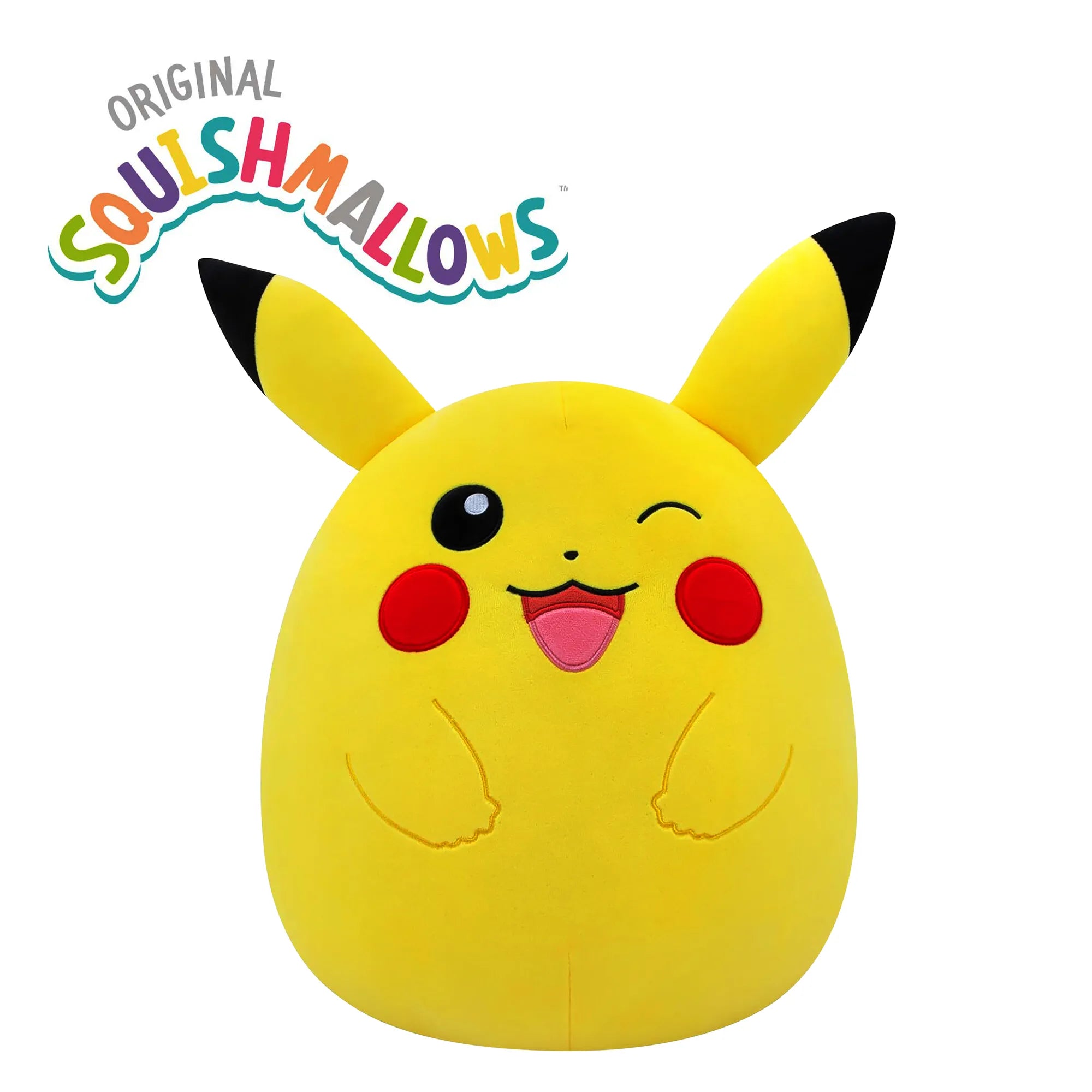 Squishmallows 10" Pikachu Pokémon - Age 3+ - Brown's Hobby & Game
