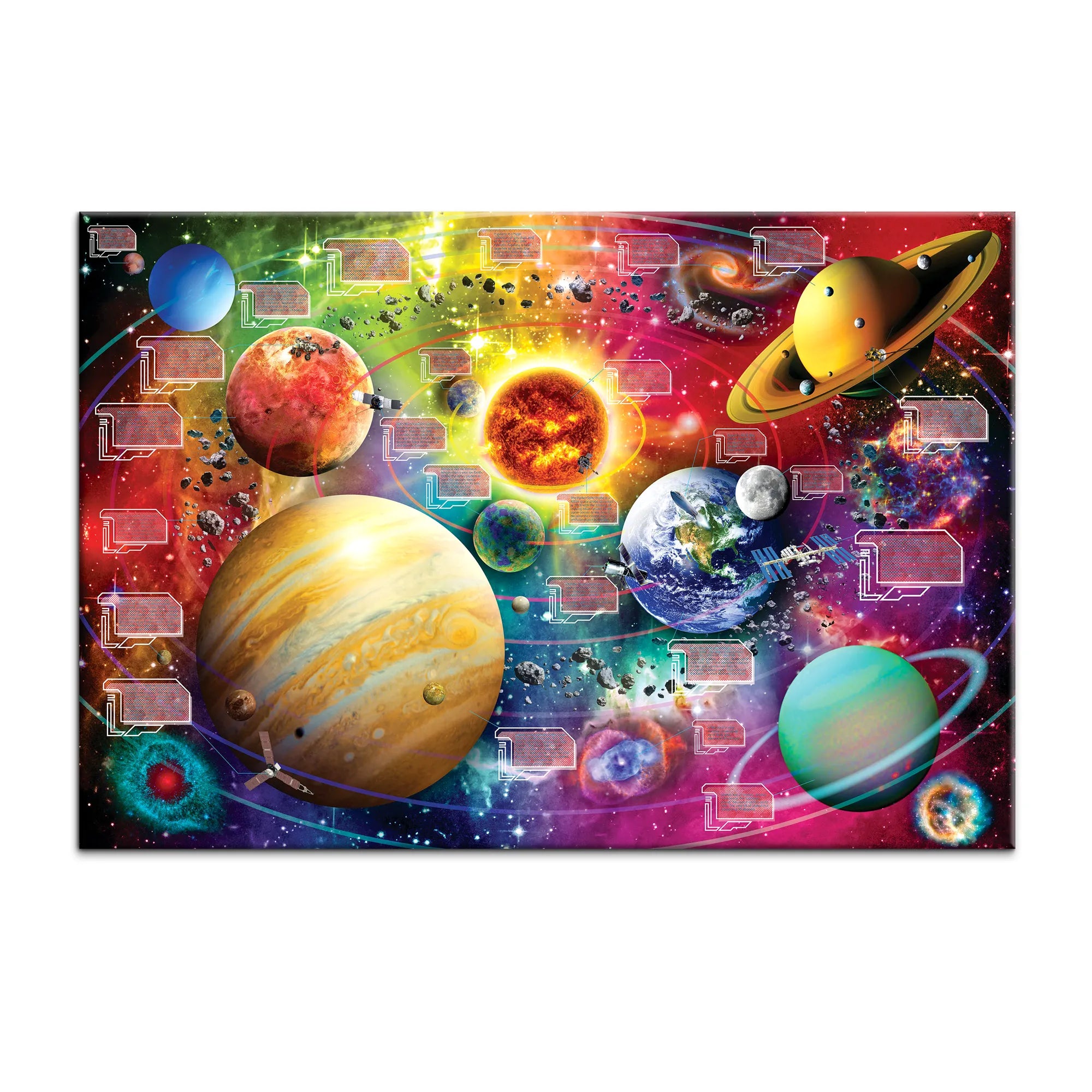 Smithsonian Solar System Discovery Puzzle - Ages 6+ - Brown's Hobby & Game