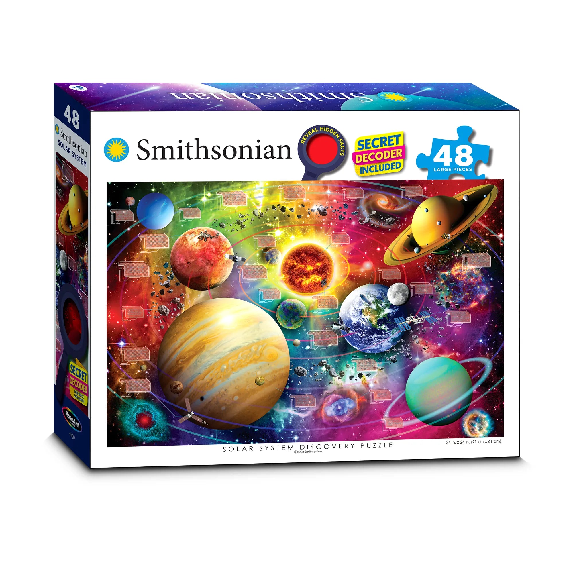 Smithsonian Solar System Discovery Puzzle - Ages 6+ - Brown's Hobby & Game