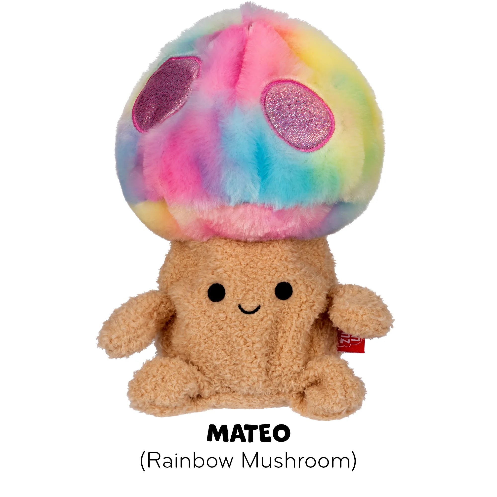 BumBumz 7.5” Garden Series - Collectibles - Rainbow Mushroom 'Mateo' - Ages 3-Adult - Brown's Hobby & Game