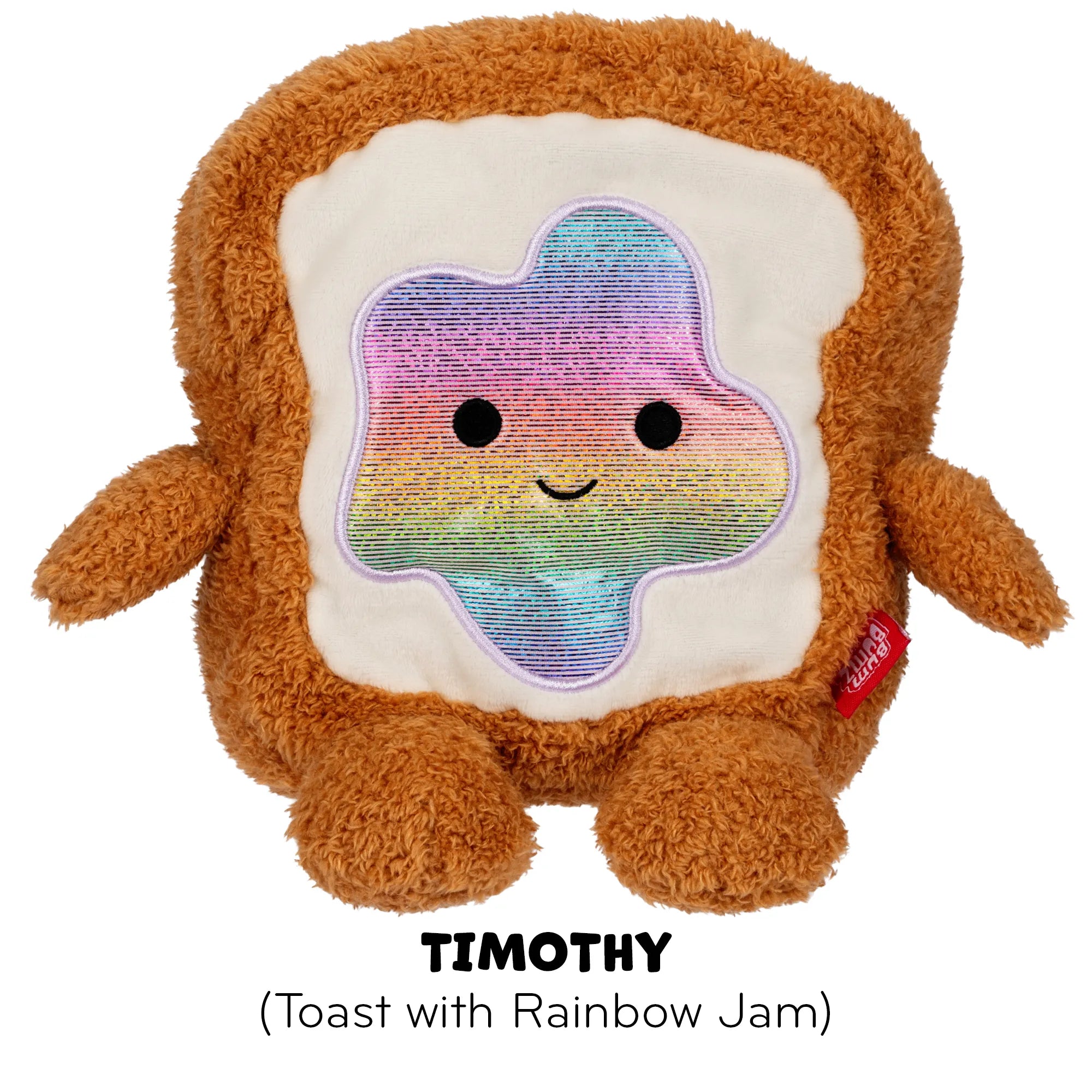 BumBumz Breakfast Series - 7.5” Collectibles - Toast with Rainbow Jam 'Timothy' - Ages 3-Adult - Brown's Hobby & Game