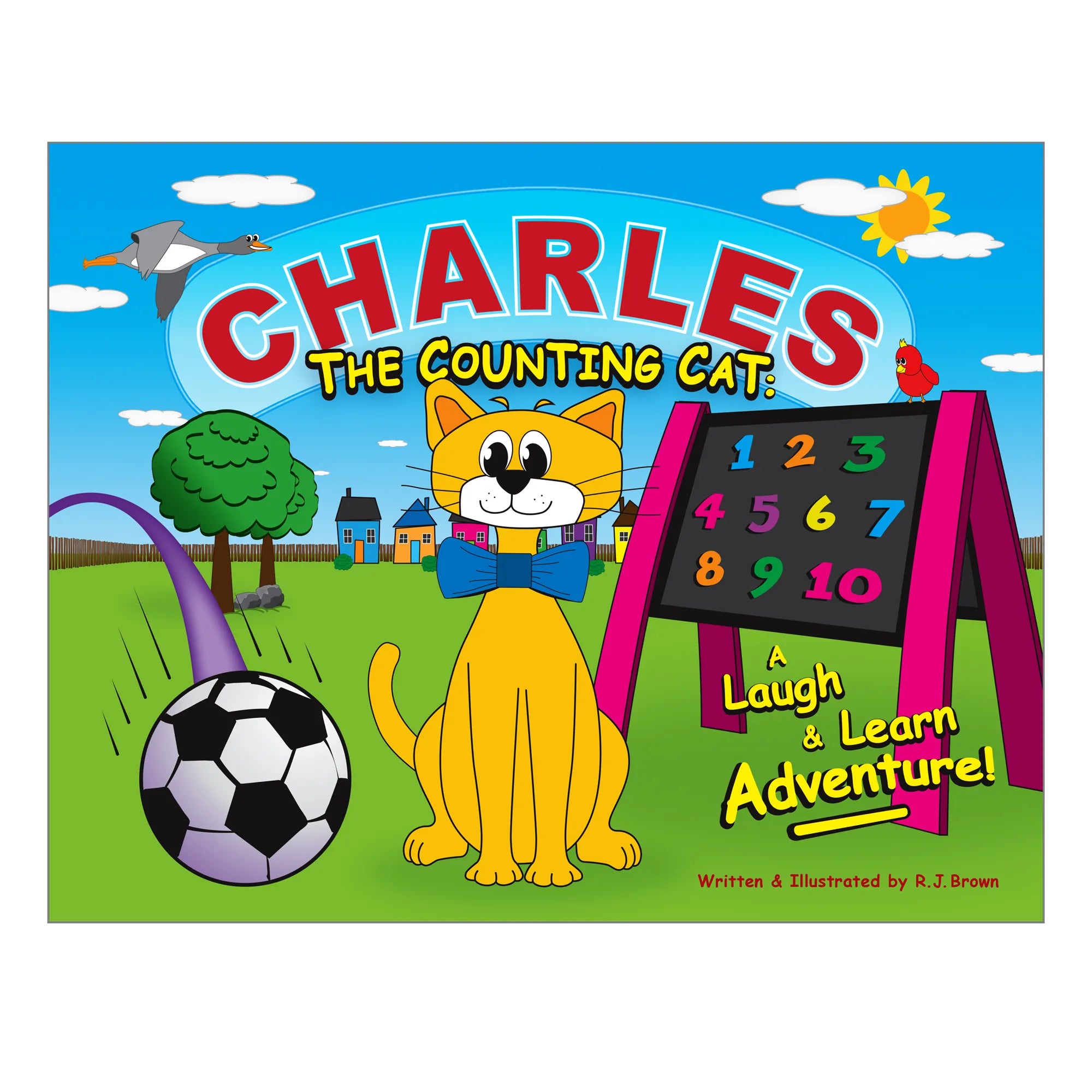 Charles The Counting Cat: A Laugh & Learn Adventure - Hardcover - Brown's Hobby & Game