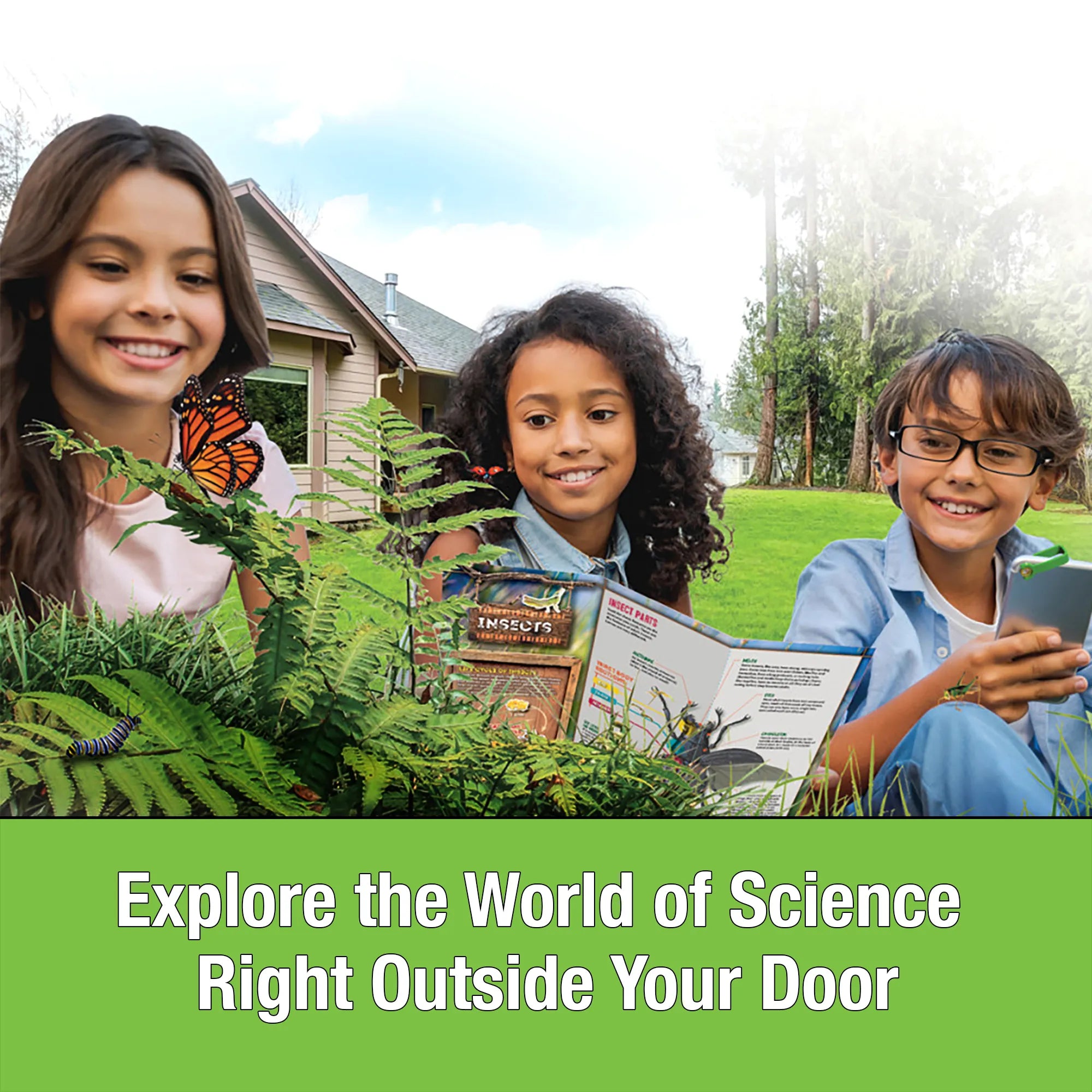 SmartLab Outdoor Science Lab - 20 Hands-On Nature Activities - Age 8+ - Brown's Hobby & Game
